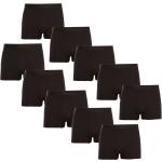 Pánské Boxerky v černé barvě ve velikosti 10 XL ve slevě plus size 