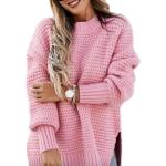 Nová kolekce: Dámské Rolákové svetry v khaki barvě v ležérním stylu ve velikosti Oversize s vysokým krkem plus size 
