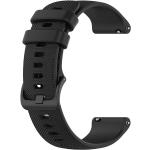 Pánské Řemínky na hodinky v černé barvě ze silikonu vhodné na Fitness se silikonovým řemínkem 
