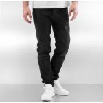Pánské Slim Fit džíny 2Y v černé barvě v punkovém stylu z džínoviny ve velikosti 9 XL 