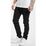 Pánské Slim Fit džíny 2Y v černé barvě z džínoviny ve velikosti 8 XL 