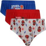 Chlapecké slipy Chlapecké v červené barvě ve velikosti 8 let Spiderman 3 ks v balení od značky E plus M z obchodu Trenyrkarna.cz 