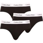 3PACK pánské slipy Calvin Klein černé (U2661G-001) M