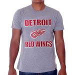 47 Brand Frozen Rope Tee Grey Detroit Red Wings