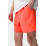 Pánské Plážové šortky 4F v oranžové barvě ve velikosti XXL rychleschnoucí ve slevě plus size 