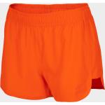 Dámské Plážové šortky 4F v oranžové barvě ve velikosti XS ve slevě 