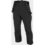 Pánské Lyžařské kalhoty 4F v černé barvě z polyesteru ve velikosti 3 XL ve slevě plus size 