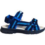 Chlapecké Kožené sandály 4F v modré barvě z kůže ve velikosti 38 na léto 