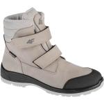 Chlapecké  Treková obuv 4F v šedé barvě na zimu 