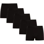 Pánské Boxerky v černé barvě ve velikosti 10 XL ve slevě plus size 