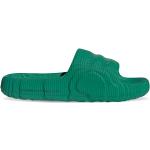 Pánské BIO Sportovní pantofle adidas Originals v zelené barvě ze syntetiky ve slevě 