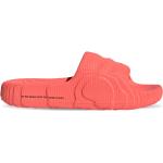 Dámské Sportovní pantofle adidas Originals v oranžové barvě ze syntetiky ve slevě 