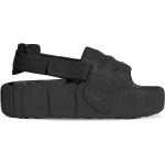 Dámské BIO Sportovní pantofle adidas Originals v černé barvě na suchý zip 