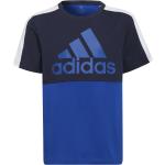 Dětská sportovní trička Chlapecké v modré barvě z bavlny ve velikosti 8 let od značky adidas z obchodu Sportby.cz 
