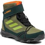 Dámské Vysoké trekové boty adidas Terrex R v zelené barvě ve slevě 