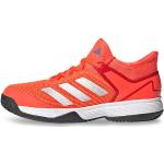 Dětské Boty na squash adidas v oranžové barvě ve slevě 