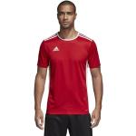 Pánské Fotbalové dresy adidas Entrada v červené barvě ve velikosti 18 s krátkým rukávem 