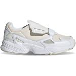 Dámské Tenisky na suchý zip adidas Originals v bílé barvě v minimalistickém stylu z kůže na suchý zip s kamínky ve slevě 