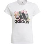 Dětská sportovní trička Dívčí v bílé barvě ve velikosti 8 let ve slevě od značky adidas z obchodu Sportby.cz 