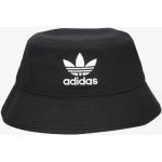 Bucket klobouky adidas Trefoil v černé barvě ve velikosti L ve slevě 