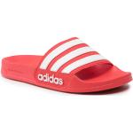 Pánské Nazouváky adidas Adilette v červené barvě na léto 