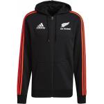 adidas New Zealand All Blacks Full Zip pánská mikina Black/Carbon L