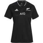 adidas New Zealand All Blacks Home Shirt 2021 Ladies Black 16 (XL)