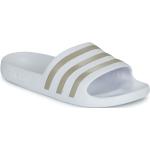 Pánské Sportovní pantofle adidas Adilette v bílé barvě ve velikosti 46 ve slevě 