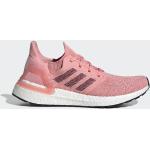 Dámské Běžecké boty adidas Ultra Boost 20 v růžové barvě ze syntetiky ve slevě 