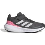 Dívčí Běžecké boty adidas Runfalcon v šedé barvě Komfortní ve slevě 