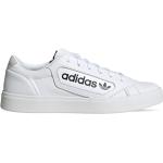 Dámské Kožené tenisky adidas Originals v bílé barvě z kůže s kamínky ve slevě 