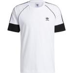 Pánská  Sportovní trička adidas Originals v bílé barvě z bavlny ve velikosti L ve slevě 