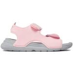 Dámské Sandály adidas v růžové barvě ve velikosti 31 na léto 