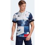 adidas Team GB Rugby 7's Jersey Wht/Blue/Red L