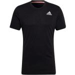 Pánská  Tenisová trička adidas FreeLift v černé barvě ve velikosti M s kulatým výstřihem  strečová  ve slevě 