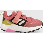 Dívčí Běžecké boty adidas Terrex Trailmaker v růžové barvě z látky ve velikosti 40 na zip 