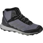 Pánské Krosové běžecké boty adidas Terrex v šedé barvě z koženky ve velikosti 44,5 ve slevě 