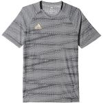 Pánské Fotbalové dresy adidas v šedé barvě 