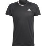 Pánská  Tenisová trička adidas v černé barvě ve slevě 