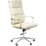 Kancelářské židle v šedé barvě z polyuretanu čalouněné 
