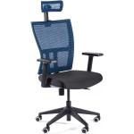Kancelářské židle v modré barvě z plastu 