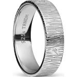 Pánské Stříbrné prsteny Sidegren v šedé barvě z ocele 