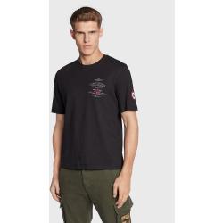 Aeronautica Militare T-Shirt 222TS2007J568 Černá Regular Fit