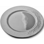 Mělké talíře v šedé barvě v moderním stylu vhodné do myčky nadobí sety s průměrem 27 cm 