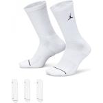 Sportovní ponožky Jordan v bílé barvě ve slevě 