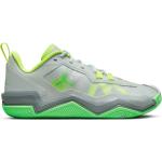 Basketbalové boty Jordan v zelené barvě z koženky ve velikosti 45 ve slevě 