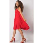 Dámské Sandály na podpatku FashionHunters v tmavě červené barvě ve slevě na léto 