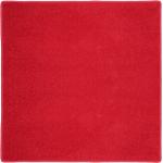 Jednobarevné koberce v červené barvě z polypropylenu ve slevě 