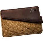 Pánské Kožené peněženky v hořčicové barvě v minimalistickém stylu z kůže s blokováním RFID 