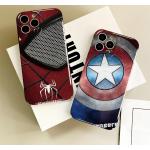 All-inclusive pouzdro na telefon Captain America Iron Man Spider-man Design Hard Shell Full Cover Fotoaparát Nárazuvzdorné Ochranné pouzdro pro Huawei Honor iPhone
